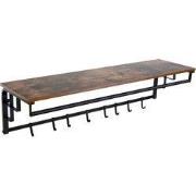 Furnilux - Wand kapstok De Luxe 110 cm