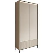 Meubella - Kledingkast Timoteo - Beige - 101 cm