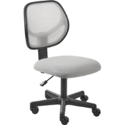 JOYFUL - Bureaustoel - Lichtgrijs - Mesh