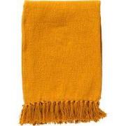 Dutch Decor JUNE - plaid 140x180 cm - deken - geweven katoen - Golden ...