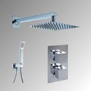 Inbouw regendoucheset Pluto chroom