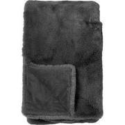 Dutch Decor ZINZI - plaid 140x180 cm - bontlook - effen kleur - Charco...