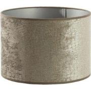 Light & Living - kap - Chelsea - zilver - textiel - Ø 30cm - E27 - 223...