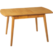TOMS  - Uitschuifbare eettafel - Lichthout - 100/130 x 80 cm - MDF