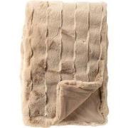 Dutch Decor FERRON - plaid 140x180 cm - imitatiebont - Irish Cream - b...