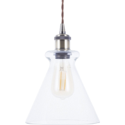BERGANTES - Hanglamp - Transparant - Glas