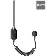 Verwarmingselement 1200W zwart met thermostaat voor LuxeBath badkamerr...