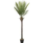 Kunst palmboom 180 cm Tropische kunstpalm in pot ML design