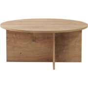 Salontafel met afgerond blad L90 cm - SOLEIL