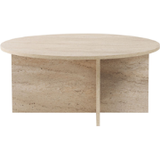Salontafel met afgerond blad L90 cm - SOLEIL