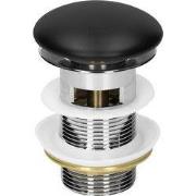 Afvoergarnituur voor wastafel met roestvrij stalen overloop ML-Design