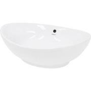 Wastafel 590x385x200 mm keramisch wit