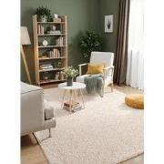 Elle Decoration - Rocco Wol lookvloerkleed - Creme - 240x340 cm