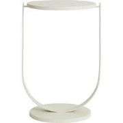 Bijzettafel Triana - Wit - Ø45x65.5cm