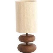 Tafellamp Danialo - Bruin - Ø22x50.5cm