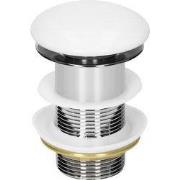 Afvoergarnituur voor wastafel zonder overloop van roestvrij staal ML-D...