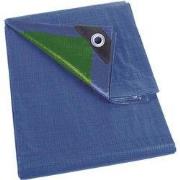 Dekzeil blauw/groen standaard 5 x 5 m