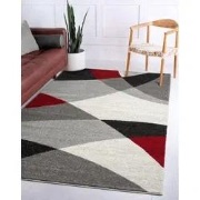 Belos Modern Rood vloerkleed - Designer - 160 X 220 CM
