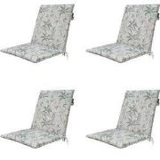 Madison -  Stapelstoelkussen Palma natural - Ca. 97x49 cm - Set van 4