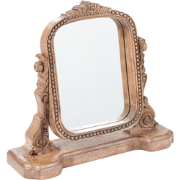 DISZNA - Make-upspiegel - Bruin - Mangohout