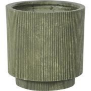 DARIA - Bloempot - Olijfgroen - 37 cm - Kleivezels