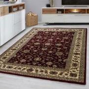 Marrakesh Nimrud Oosters Vloerkleed Rood – Laagpolig Tapijt- 80x150 CM
