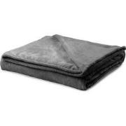 Zydante Home® -  Fleece Deken - Grijs - 220x240 cm