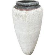 PTMD Kajetan White Round GRC High Pot L