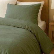 Zydante® Dekbedovertrek Velvet  240x200/220 cm - Groen - met 2 Kussens...