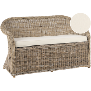 SUSUA - Tuinbank - Gebroken wit - Rotan