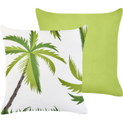 SEASIDE - Tuinkussen set van 2 - Groen - Polyester