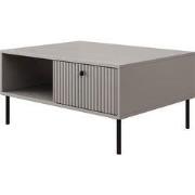 Meubella - Salontafel Ilux - Grijs - 87 cm