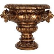 Clayre & Eef Bloempot 26x22x21 cm Goudkleurig Kunststof