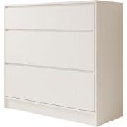 Meubella - Ladekast Brett - Wit - 99 cm