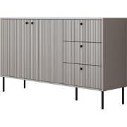 Meubella - Dressoir Ilux - Grijs - 156 cm