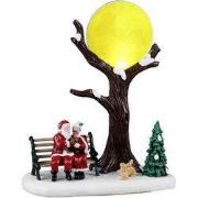 Kerstdorpminiatuur North Pole Romance 12x18x21 cm