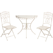 JUINA - Bistroset - Lichtbeige - IJzer