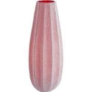 Light & Living - Vaas BRADLEY - Ø17.5x44.5 cm - Rood