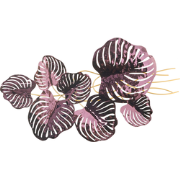 HOLMIUM - Wanddecoratie - Paars - IJzer