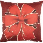 Clayre & Eef Kussenhoes 45x45 cm Rood Polyester