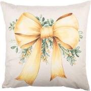 Clayre & Eef Kussenhoes 45x45 cm Beige Polyester