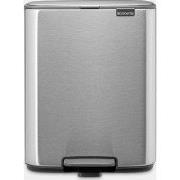 Bo Pedaalemmer, 12 liter, stil sluitend, kunststof binnenemmer - Matt ...