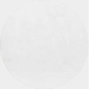 Pouffy Fluffy  - Hoogpolig  Rond Vloerkleed - Uni Kleur - Wit - Woonka...