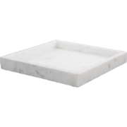 KATERINI - Decoratief dienblad - Wit - Marmer