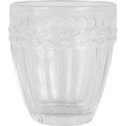 Clayre & Eef Waterglas 250 ml Transparant Glas