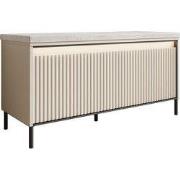 Meubella - Schoenenkast Timoteo - Beige - 101 cm