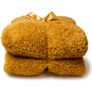 Unique Living - Plaid Teddy 150x200cm - Glowy Yellow