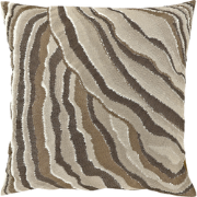 Unique Living - Sierkussen Ezra 45x45cm - Rocky Brown