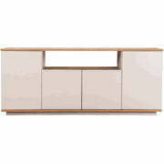 Buffet met 4 deuren en 1 centrale niche L180 cm - ARISTA