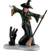 Halloweenminiatuur Witch's Dance Party 4x10x13 cm